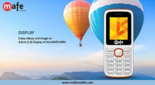 Mafe Mini Dual sim Mobile phoen with Digital Camera and 1.8 inch Screen (Black Blue)
