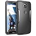 Nexus 6 Case, SUPCASE Google Nexus 6 Case [Unicorn Beetle Series] Premium Hybrid Bumper Case Cover for Motorola Nexus 6 (Black/Black)