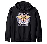 DC Comics Wonder Woman Retro Logo Zip Hoodie
