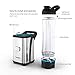 Homgeek Personal Mini Blender Smoothie Maker, Smoothie Single Serve Blender Portable Juicer Cup, Electric Power Mixer Fruit and Vegetable Single Serve,with Travel Lid and Tritan Travel Sport Bottle