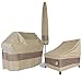 Duck Covers Elegant Waterproof 36 Inch W Patio Chair Cover, Outdoor Chair Covers