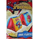 Marvel Spider-man Arm Floaties MARVEL SPIDERMAN INFLATABLE ARM POOL FLOATIES AGES 3 & UP