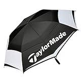 TaylorMade Golf Tour Double Canopy Umbrella, 68