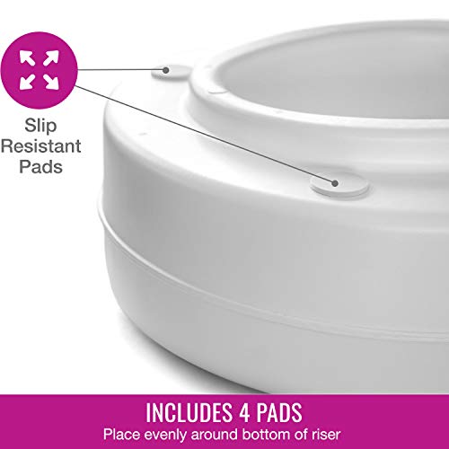 3 HealthSmart+Portable+Elevated+Raised+Toilet