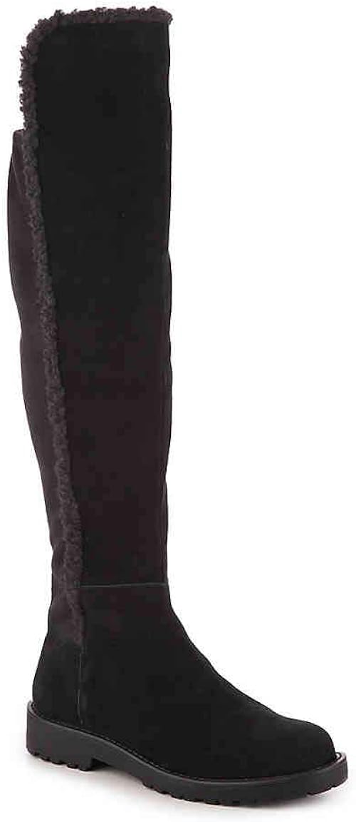 juno faux shearling stretch boot