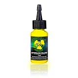 MOM'S Nuclear UV Blacklight Colors Tattoo Ink - Afterglow Yellow UV Blacklight Ink - 1/2oz by Nuclear Colors