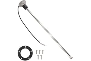 YOLLKY 22" 560mm Universal Boat Fuel Tank Sending Unit - Stainless Steel, 240-33 ohms, IP67 Waterproof, Compatible for Marine, Car, RV, Truck, Vehicle