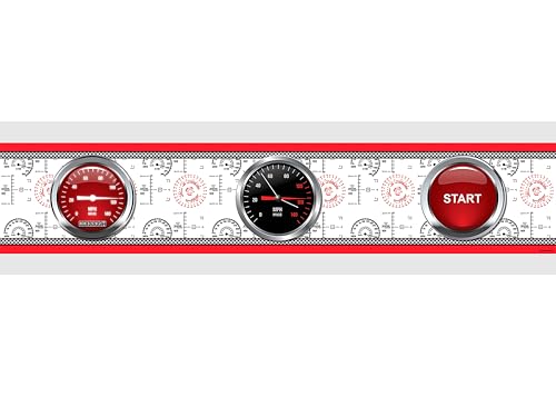 AG Design WBD 8061 Borde de Papel Pintado, Multicolor, 5 x 0,14 m, 5