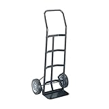 Safco Products Tuff Truck Continuous Handle Hand Truck , 400 lbs. Capacity, Continuous Flow Back Handle