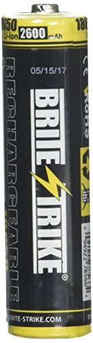 Brite Strike 18650 Rechargeable lithium Battery Rechargeable Battery for Rechargeable Flashlights