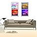 ONEST 4 Pack 5D DIY Diamond Painting Set Full Drill Paint Crystal Rhinestone Pictures for for Adults Kids Set Cup for Home Wall Decor (30X30CM/12X12inch)