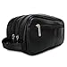 Mister Bag Leather Travel Toiletry Bag for Men or Women Waterproof. Travel Size Toiletries Bag Toilet Organizer Supply Two Compartments Perfect For Men's Travel Toiletry Bag Shaving Grooming Dopp Kit