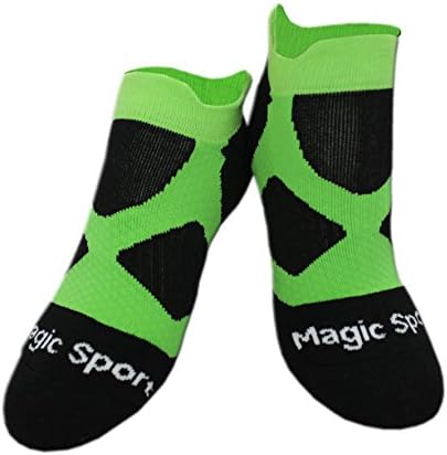 Premium Compression Running Socks, Reinforced Arch Support, pressure dispersing heal, enhanced stability of ankles, Ideal for running, cycling, any type of sports …