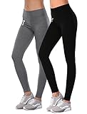 BAOMOSI Women's Workout Active Ankle Legging Reflex Power Flex Yoga Pants