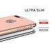 RANVOO iPhone 7 Plus Case, Slim Fit Thin Hard Stylish Cover 3 in 1 Detachable Case, Rose Gold [Clip-ON Series]