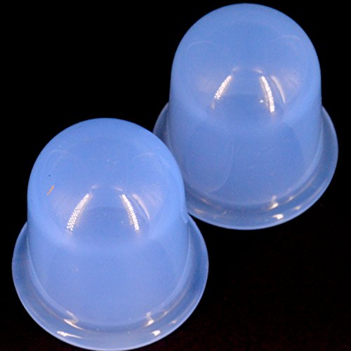 Cupping Set For Body Detox - Cups (Skin Surface Area: 1.5 Inch) 2-Pack Blue] For Skin Therapy / Anti Cellulite / Alternative Medicine Treatments