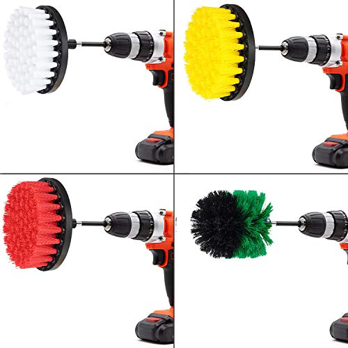 Drill Brush and Scrub Pads, GOH DODD 18 Pieces Power Scrubber