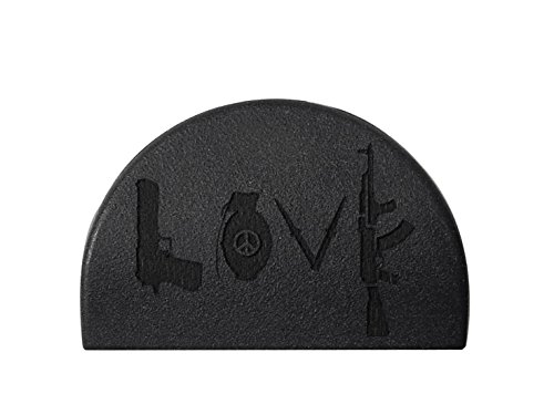 love weapons Engraved Jentra JP-1 Grip Slug Plug for Glock 17 19 20 21 22 23 24 31 32 34 35 37 38 GEN 1-3 by NDZ Performance