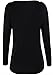 Sumtory Women Plus Size Long Sleeve Solid Button Down V Neck Tee Shirts Tops