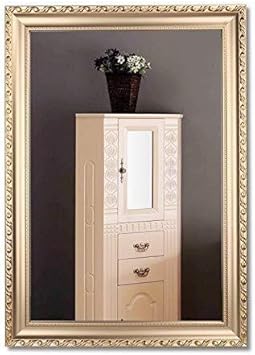 An der Wand montierte Kosmetikspiegel Badezimmerspiegel Wandspiegel