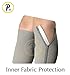 Presadee Closed Toe Grey 20-30 mmHg Zipper Compression Grade Leg Swelling Relief Increase Circulations Knee Length Sock (L/XL)