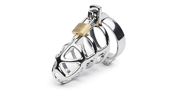 Brightly C A G E Silicone Steel Stainless Steel D E V Ices Ch A S Tǐty Short L ǒ C K M ǎ L E Clear M E N Don T Take Nothing From Nobody Do Yourself Amazon Ca Office Products