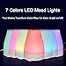 100ml Aromatherapy Essential Oil Diffuser - Portable Cool Mist Ultrasonic Humidifier with 7 Color Changing LED Lights and Waterless Auto Shut-off Function