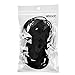 eBoot 40 Pack Black Hair Elastics Hair Ties Hair Bands Bulk Ponytail Holders (3 mm)