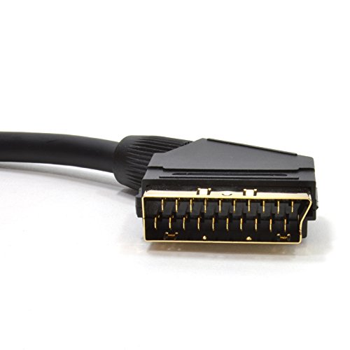 Kenable SCART Plug to Plug - 21 pins connected - Gold - 5m (~16.5 feet) - Thumbnail 3