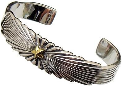 Amazon Amp Japan アンプジャパン 15ah 331 ネイティブ スター バングル ブレスレット 真鍮 シルバーコーティング 1サイズフリー バングル 通販