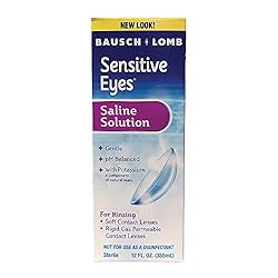 Bausch & Lomb Sensitive Eyes Plus Saline Solution