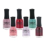 Orly Nail Polish Color Lacquer Set 6-Piece Collection (Bold Hues)