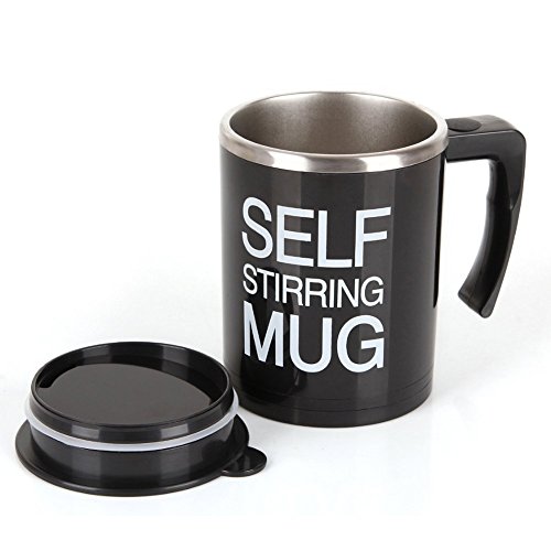 Self Stirring Coffee Mug Smoothest Electric 2xAAA Battery Automatic