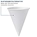 Solo 6R-2050 6 oz White Paper Cone Cups (Case of 5000)