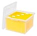 IRIS STORE-IT-ALL Letter and Legal Size File Box, Clear