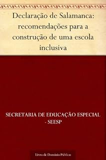 Livro Declaração de Salamanca: recomendações para a construção de uma escola inclusiva