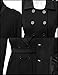Plus4u Women's Beautiful Fit Cotton Blend Classic Double Breasted Trench Coat