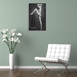 Black And White Sexy Woman Nude Art Erotic