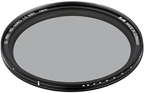 B+W 66-1072522 XS-Pro 77mm MRC Nano Digital Neutral Density Vario Filter, black