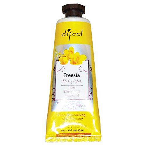 Difeel Hand Moisturizing Cream 1.4oz / 42mL (Freesia)