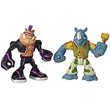 Nickelodeon Teenage Mutant Ninja Turtles Pre-Cool Half Shell Heroes Bebop and Rocksteady Figures