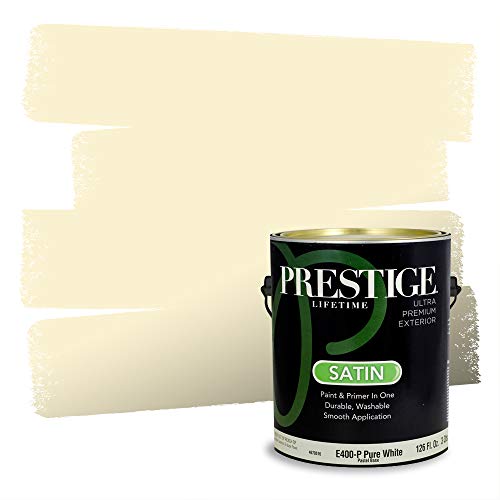 Prestige Paints Exterior Paint and Primer In One, 1-Gallon, Satin, Comparable M…