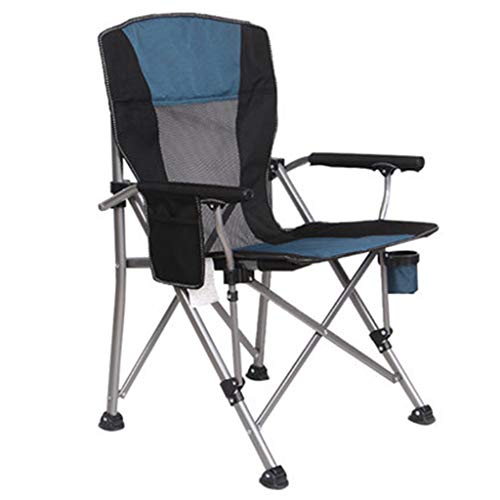 Loungers Folding Chair Outdoor Folding Portable Chair Beach Chair Fishing Chair Leisure Table Chair Camping Chair Gift Color Blue Size 95 58