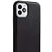totallee iPhone 11 Pro Leather Case, Slim Thin Full Genuine Leather Premium Cover for Apple iPhone 11 Pro (Black Leather)