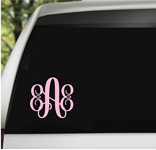 image for Lily Brooke Jewelry Custom Monogram Vinyl Decal Sticker - Personalized