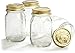Bormioli Rocco Quattro Stagioni 4 Piece Canning Jar Set, Gift Boxed