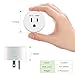 Smart Plug Compatible with Alexa, Google Home, BlitzWolf Mini Outlet Wifi Smart Socket with No Hub Required, Timing, Control Your Devices from Anywhere, ETL Listed, 3-Pack