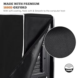 PC Computer CPU Dust Cover, Waterproof Mid-Tower