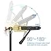 XFISHMAN Rotary Fly Tying Vise Square Pedestal Base C Clamp Steel Hard Jaws kit (with Weighted Base)
