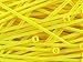 Secure 4 Inch Fluorescent Yellow 18 lb Miniature Nylon Cable Tie - 100 Pack